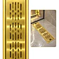 Rejilla Desagüe Lineal Para Ducha Dorado 20x10cm - Miniatura 2