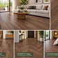 Piso SPC 5 mm Marron Madera con Sistema Click - Miniatura 1