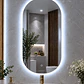 Espejo LED Ovalado Sin Marco 50x100 cm - Miniatura 1