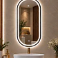Espejo LED Ovalado Black 50x100 cm - Miniatura 2