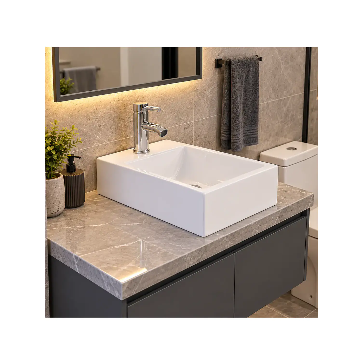 Lavamanos Ceramica Blanco 1