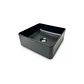  Lavamanos Ceramica Cuadrado Negro Mate  - Miniatura 2