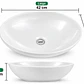 Lavamanos Ceramica Ovalado Blanco  - Miniatura 2