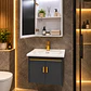 Mueble Vanitorio 50cm Botiquín LED con Sensor de Movimiento GRIS OSCURO - Miniatura 2