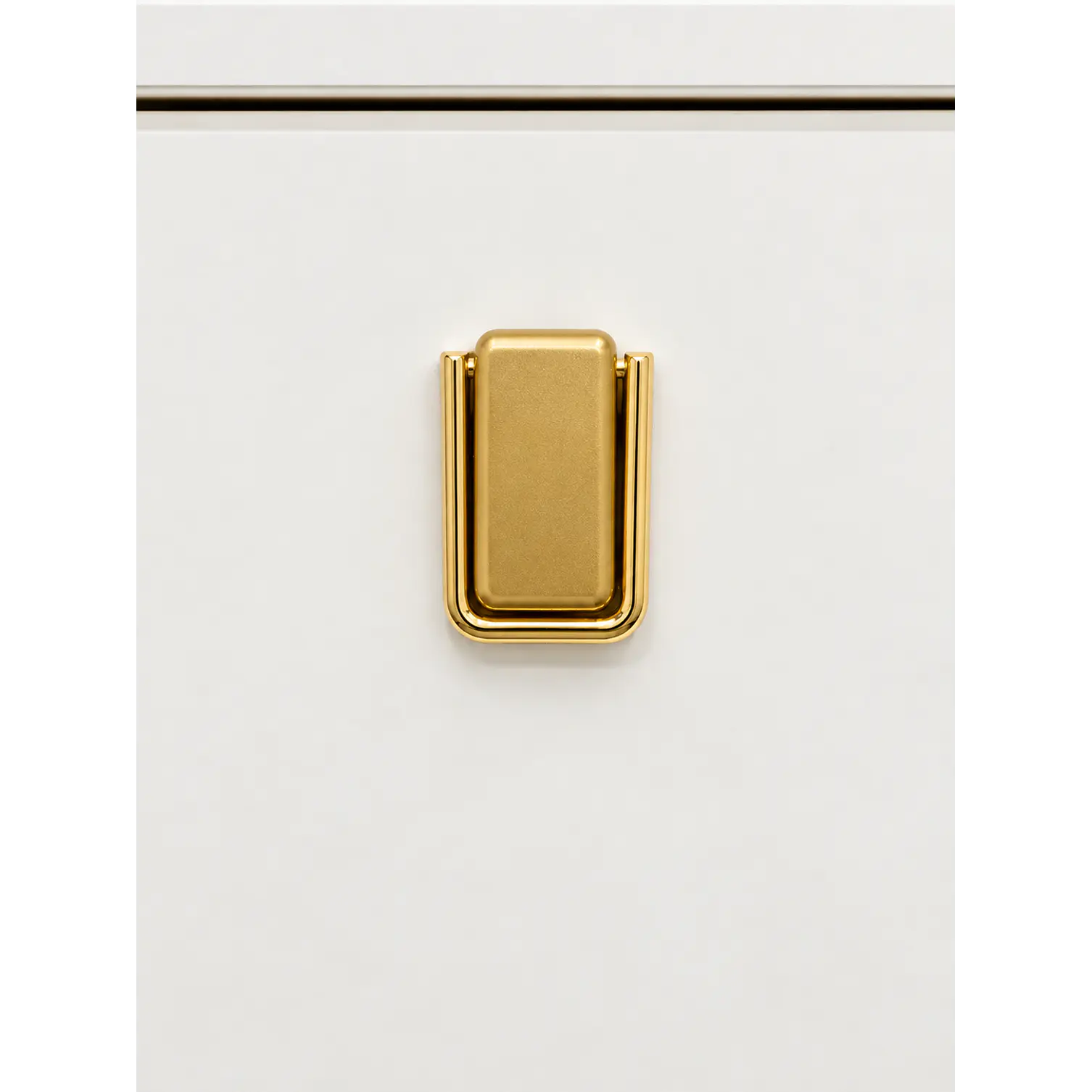 Mueble Zapatero Organizador 3 Niveles Blanco Con Dorado 4