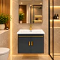 Mueble Vanitorio 60cm Botiquín LED con Sensor de Movimiento GRIS OSCURO - Miniatura 1