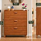 Mueble Zapatero Organizador 3 Niveles con Doble Compartimiento por Cajón / diseño Madera - Miniatura 2
