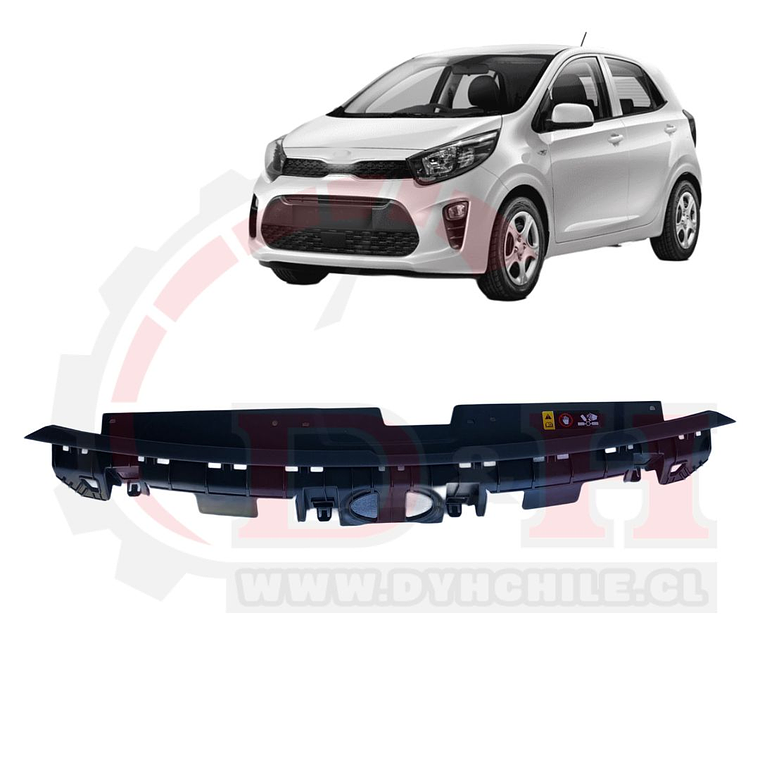 CUBRE CHAPA KIA MORNING 2018-2025  1