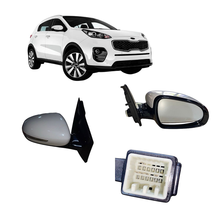 Espejo derecho Kia Sportage 2016-2022 1