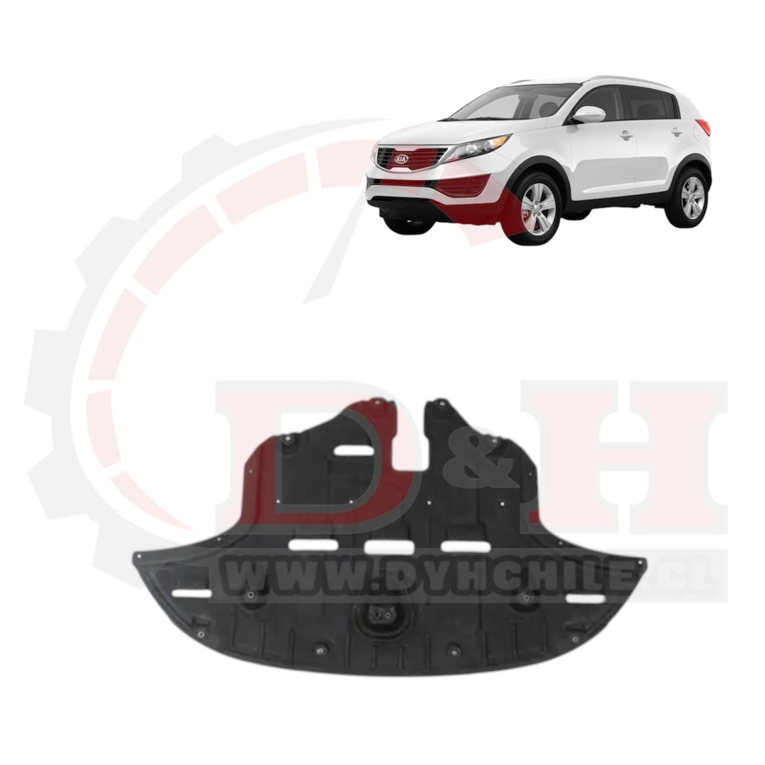 CORNER PARACHOQUE TRASERO DERECHO KIA SPORTAGE 2010-2011-2012-2013-2014-2015-2016-2017