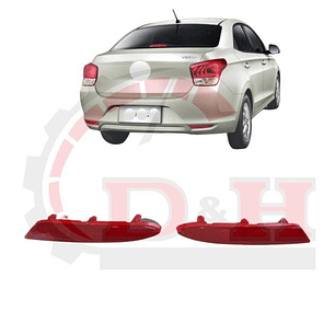 PAR REFLECTANTES TRASEROS COMPATIBLE HYU VERNA 2019-2023