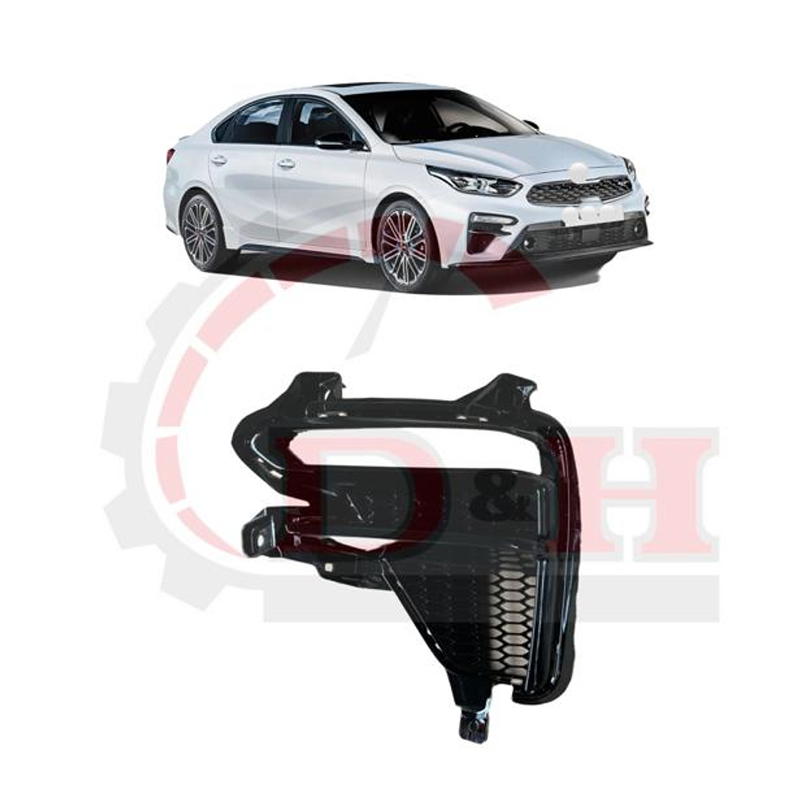 BISEL SEÑALIZADOR DEL IZQUIERDO COMPATIBLE KIA CERATO 2019-2023 1