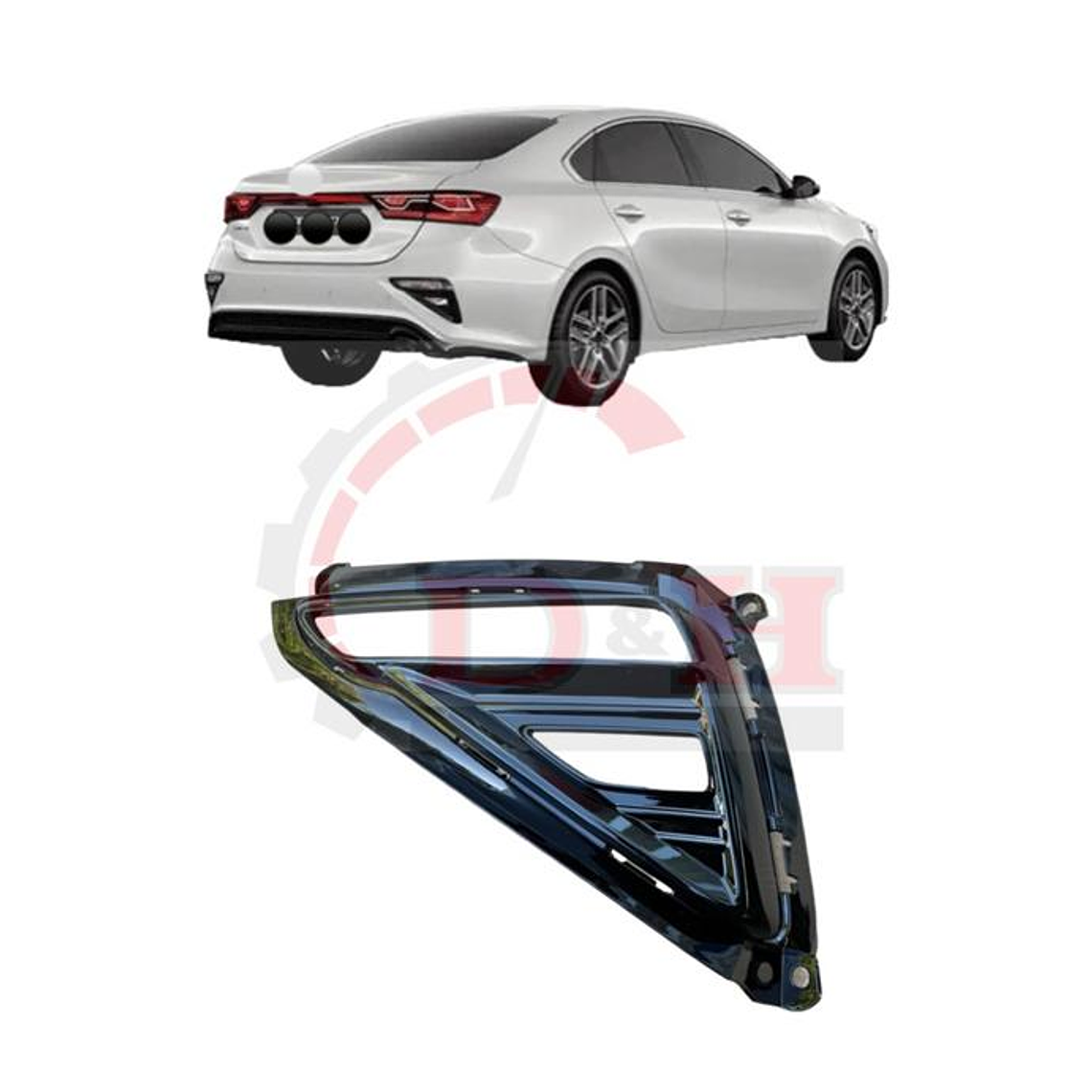 BISEL SEÑALIZADOR TRAS RH COMPATIBLE KIA CERATO 2019-2023 1