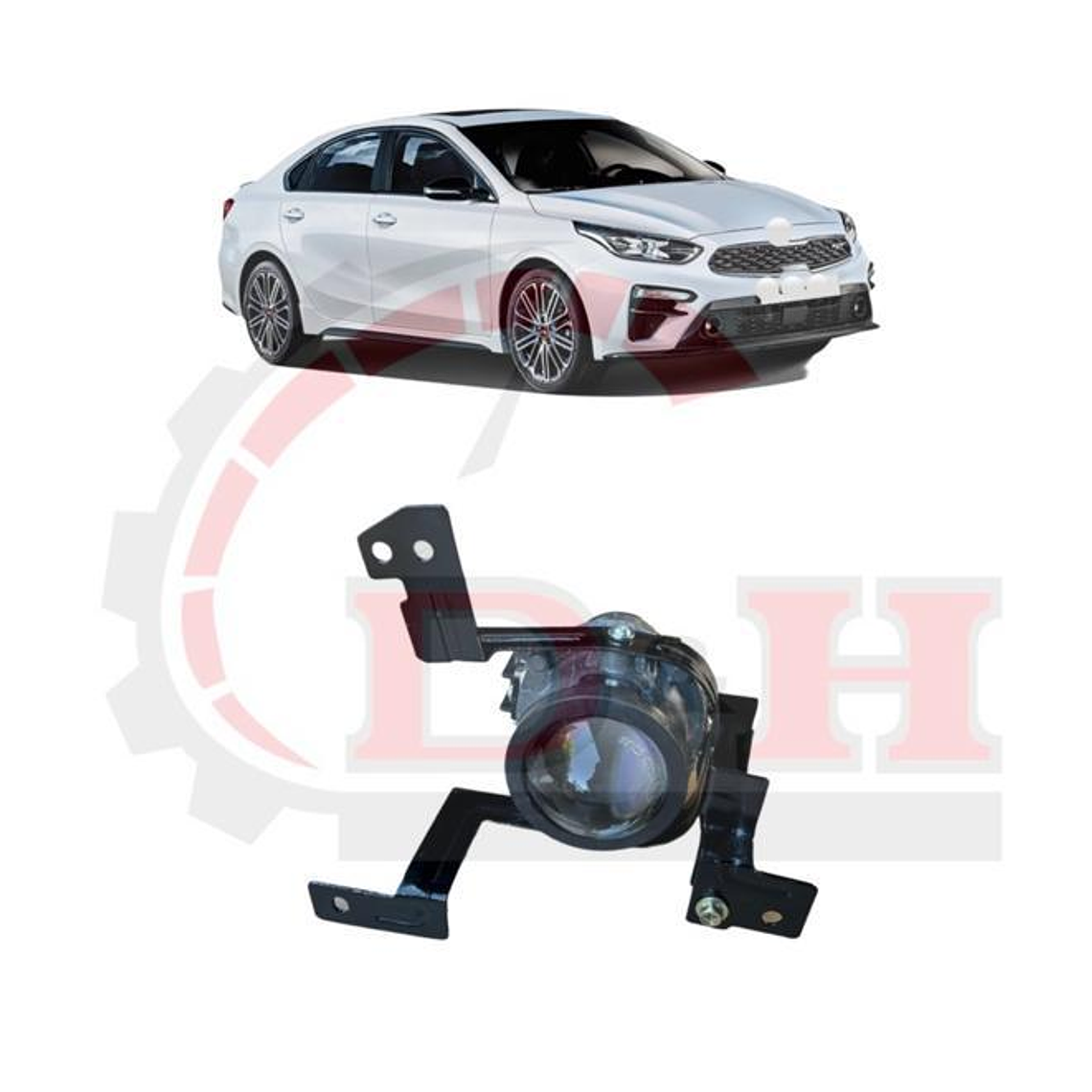 NEBLINERO IZQUIERDO COMPATIBLE KIA CERATO 2019-2023 1