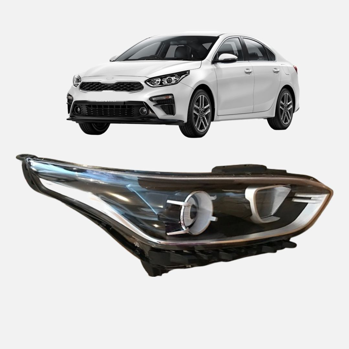OPTICO DERECHO COMPATIBLE KIA CERATO 2019-2023 2