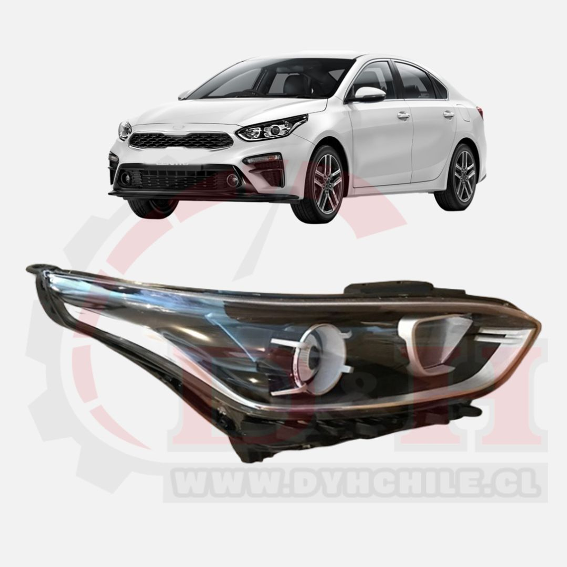 OPTICO DERECHO COMPATIBLE KIA CERATO 2019-2023 3