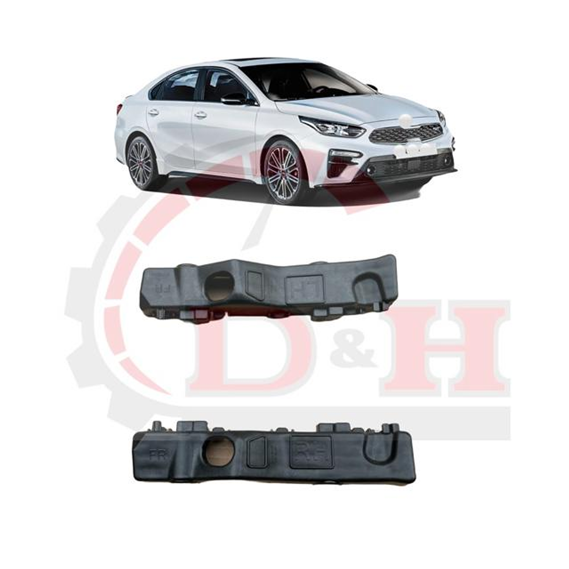 PAR MENSULAS DELANTERAS COMPATIBLE KIA CERATO 2019-2023 1