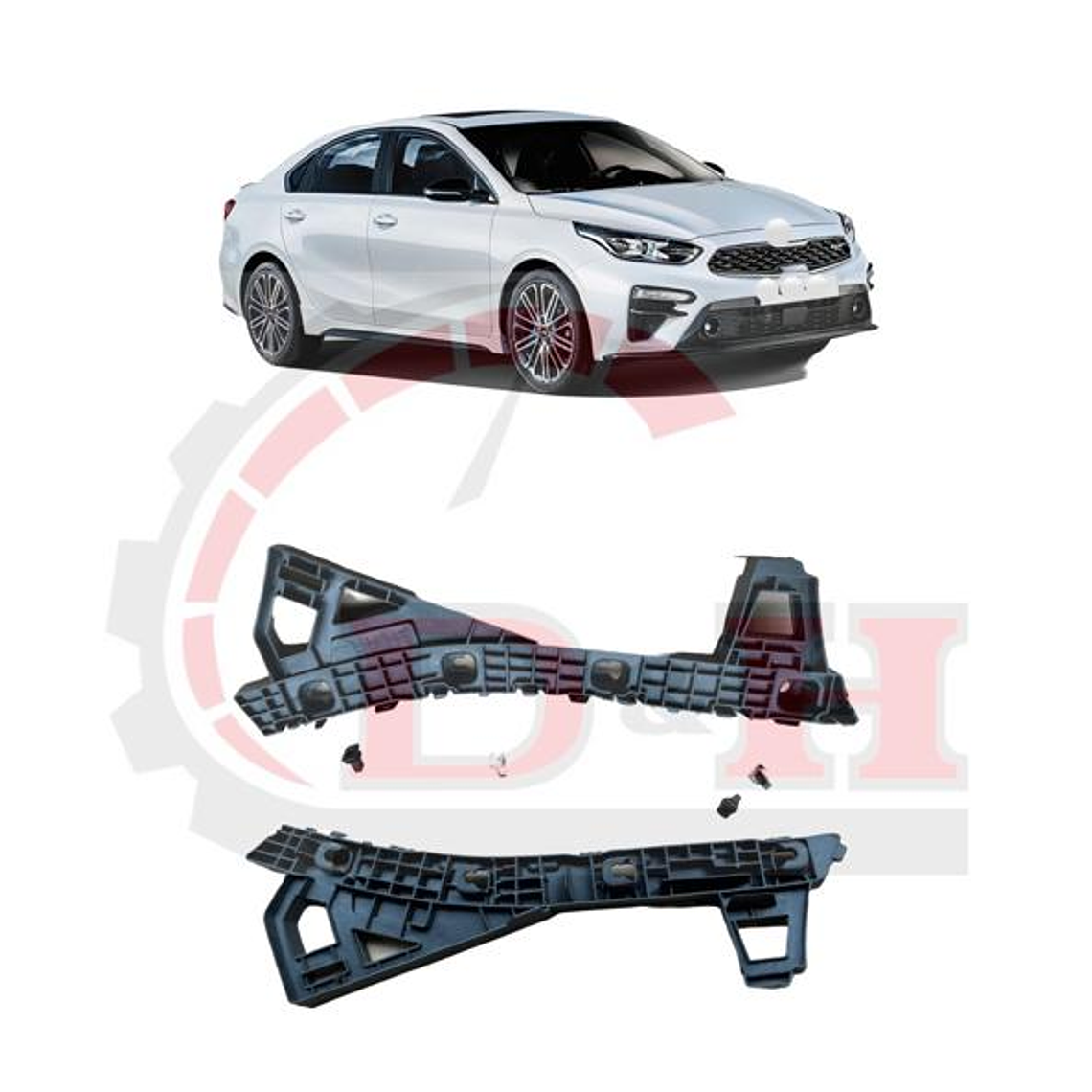 PAR MENSULAS TRASERAS COMPATIBLE KIA CERATO 2019-2023 1