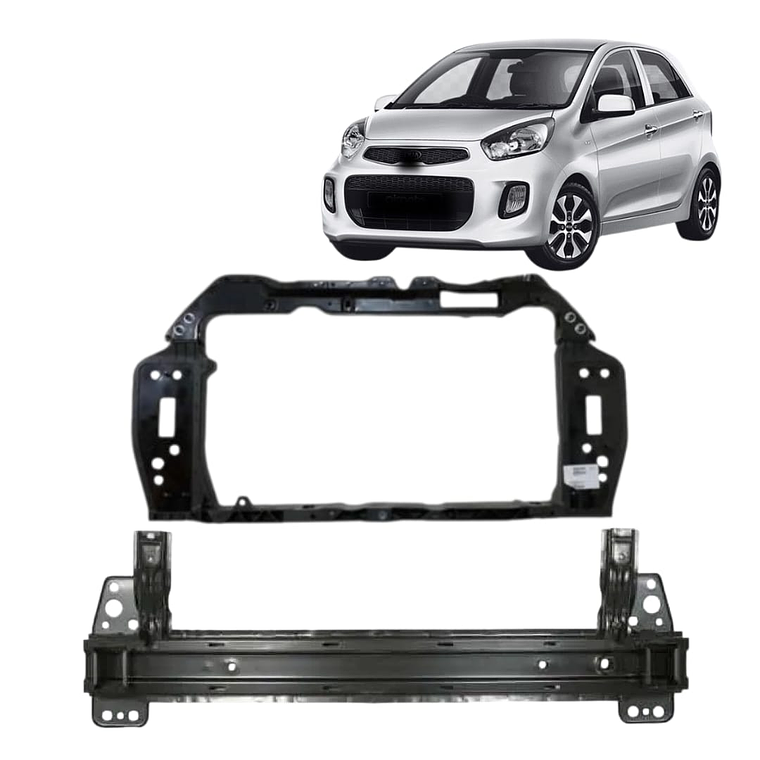 FRONTAL + REFUERZO DEL COMPATIBLE KIA MORNING 2011-2017 1