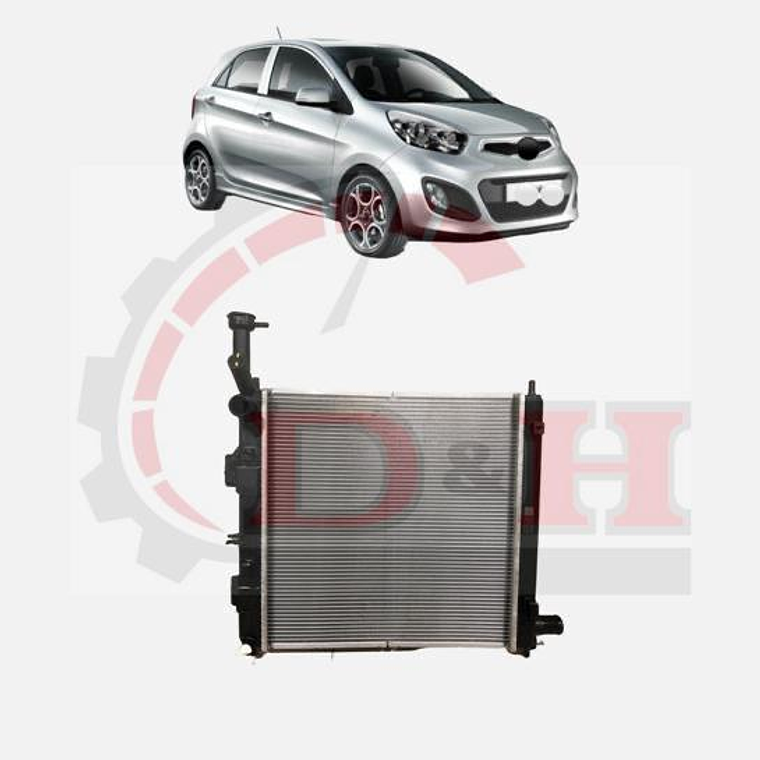RADIADOR MOTOR COMPATIBLE KIA MORNING 2011-2017 1