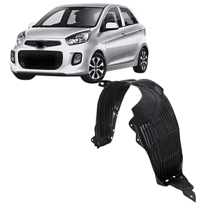 GUARDAFANGO DELANTERO IZQUIERDO COMPATIBLE KIA MORNING 2011-2017