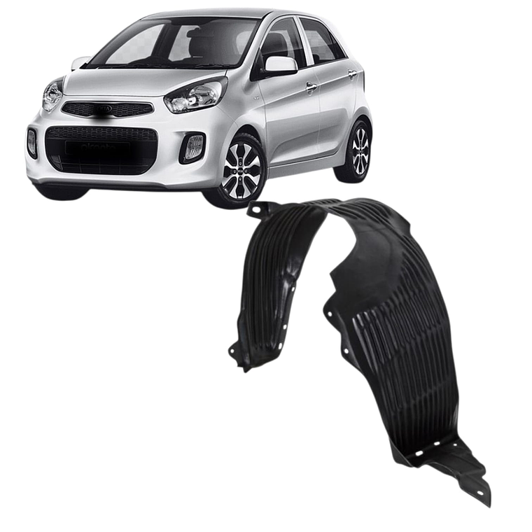 GUARDAFANGO DELANTERO IZQUIERDO COMPATIBLE KIA MORNING 2011-2017 1