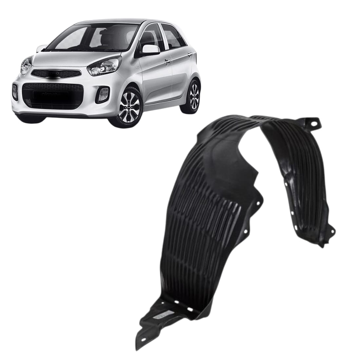 GUARDAFANGO DELANTERO DERECHO COMPATIBLE KIA MORNING 2011-2017 1