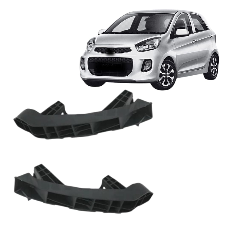 PAR GUIA OPTICO COMPATIBLE KIA MORNING 2011-2017 2