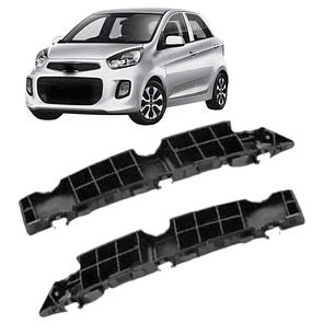 PAR MENSULAS TRASERAS COMPATIBLE KIA MORNING 2011-2017