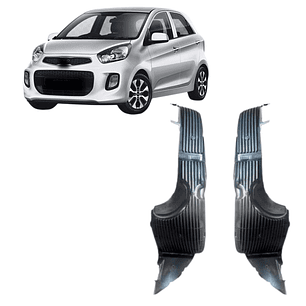 PAR GUARDAFANGOS DEL COMPATIBLE KIA MORNING 2011-2017