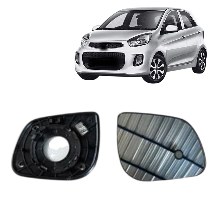 LUNETA ESPEJO DERECHO COMPATIBLE KIA MORNING 2011-2017 1
