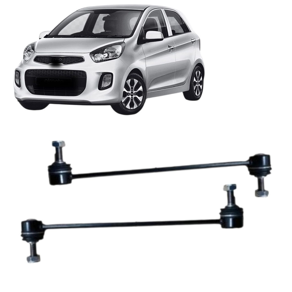PAR BIELETAS COMPATIBLE KIA MORNING 2011-2017 1