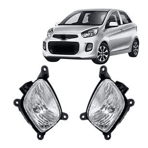 PAR NEBLINEROS COMPATIBLE KIA MORNING 2016-2017