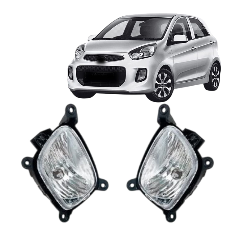 PAR NEBLINEROS COMPATIBLE KIA MORNING 2016-2017 1