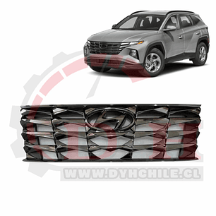 MASCARA CROMADA COMPATIBLE HYUNDAI TUCSON 2021-2024