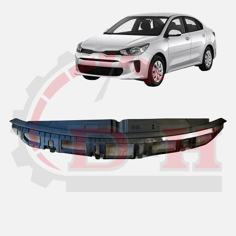 CUBRE CHAPA COMPATIBLE KIA RIO 4-5 2018-2023  1