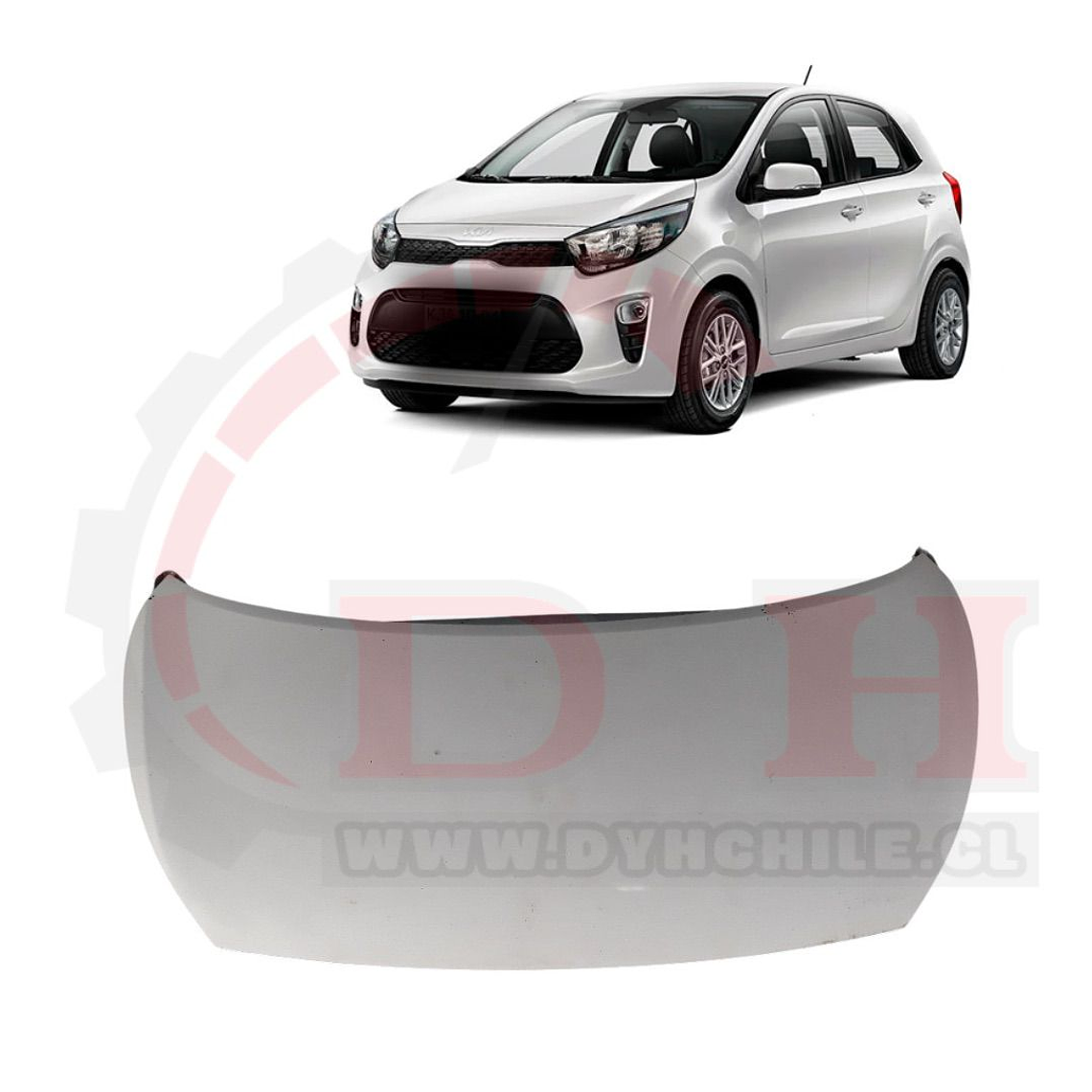 CAPOT COMPATIBLE KIA MORNING 2018-2023 1