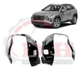 PAR GUARDAFANGOS DEL COMPATIBLE HYUNDAI TUCSON 2021-2024