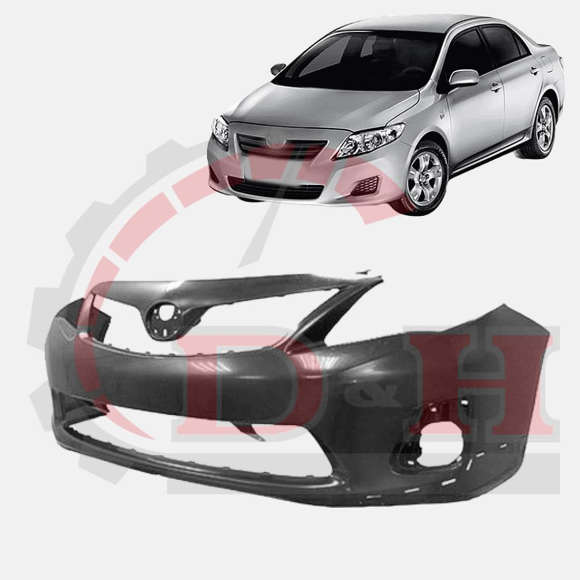 PARACHOQUE DELANTERO COMPATIBLE TOYOTA COROLLA 2010-2014 1