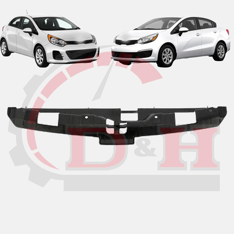 SOPORTE CUBRE CHAPA COMPATIBLE KIA RIO 3-5 2011-2017 1