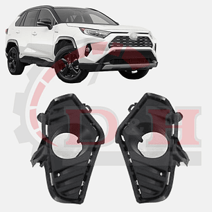 PAR BISEL DE NEBLINERO COMPATIBLE TOYOTA RAV 4 2019-2023