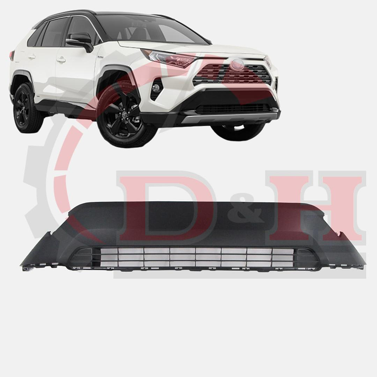 REJILLA DELANTERA INFERIOR COMPATIBLE TOYOTA RAV 4 2019-2023 1