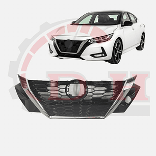 MASCARA DELANTERA COMPATIBLE NISSAN SENTRA 2020-2023
