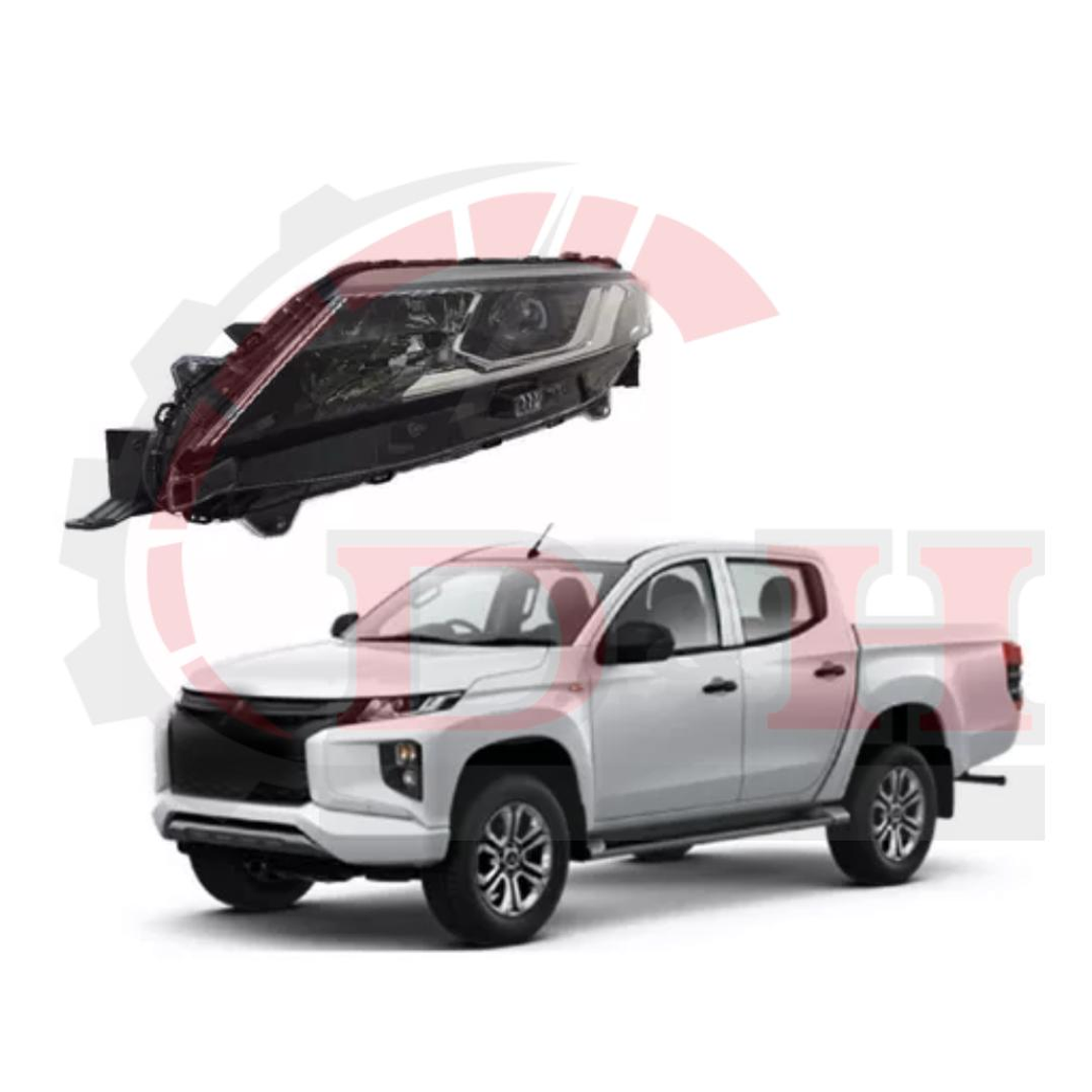 OPTICO IZQUIERDO COMPATIBLE MITSUBISHI L200 WORK-KATANA 2019-2024 1