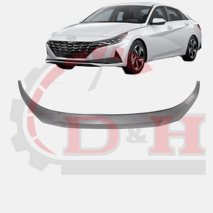 LIP DELANTERO INFERIOR COMPATIBLE HYUNDAI ELANTRA 2021-2023