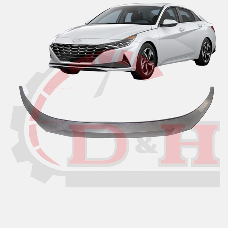 LIP DELANTERO INFERIOR COMPATIBLE HYUNDAI ELANTRA 2021-2023 1