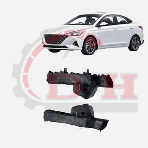 PAR MENSULAS DELANTERAS COMPATIBLE HYUNDAI ACCENT HCI 2021-2023