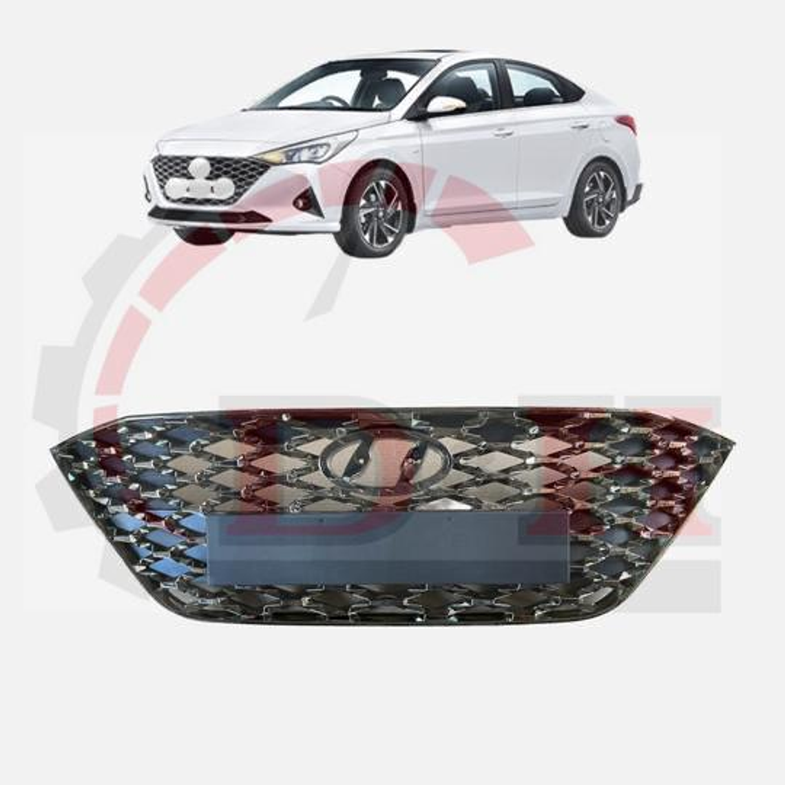 MASCARA DELANTERA COMPATIBLE HYUNDAI ACCENT HCI 2021-2024 1