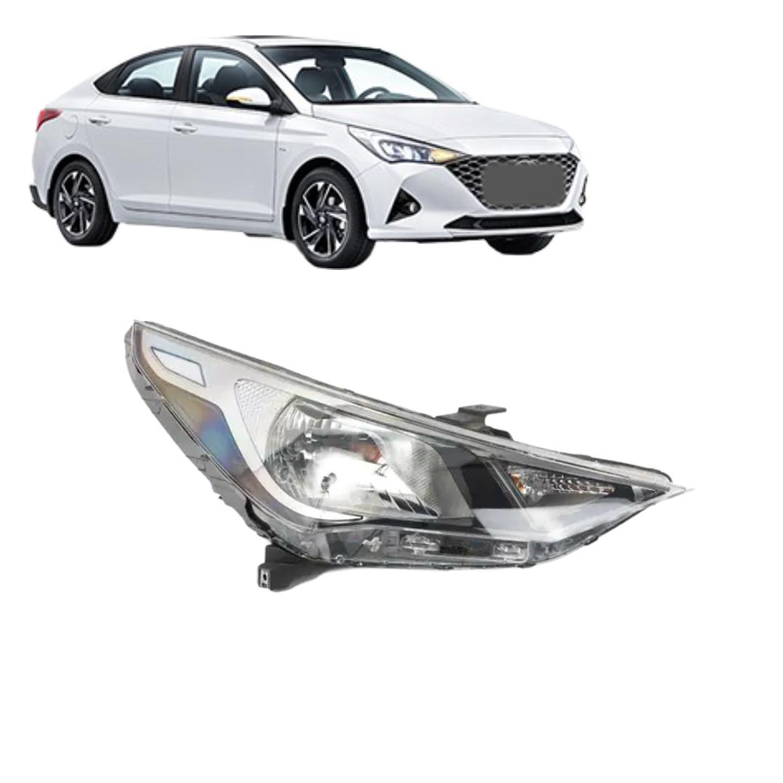 OPTICO DERECHO COMPATIBLE HYUNDAI ACCENT HCI 2021-2023 2