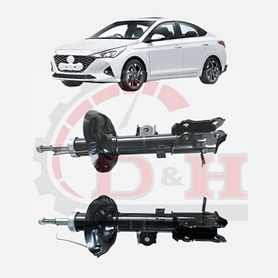 PAR AMORTIGUADORES DEL COMPATIBLE HYUNDAI ACCENT HCI 2021-2023